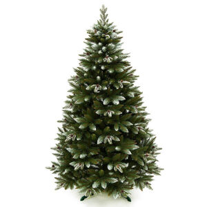 NABBI Christee 1 vianočný stromček 120 cm zelená / biela