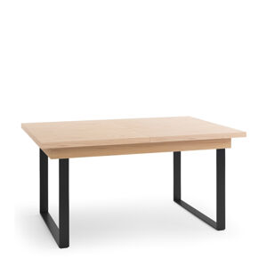 TARANKO Grande GR-S1 rozkladací jedálenský stôl dub (Grande 01) / čierna