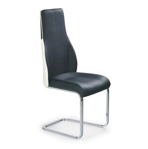 HALMAR K141 jedálenská stolička čierna / biela