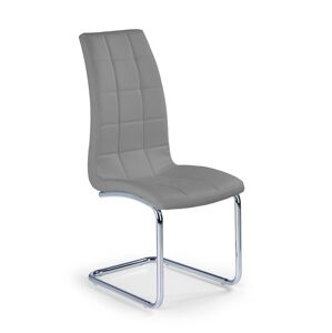 HALMAR K147 jedálenská stolička sivá / chróm