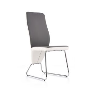 HALMAR K299 jedálenská stolička sivá / biela