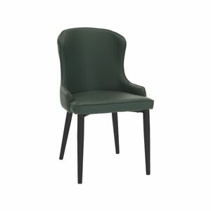 TEMPO KONDELA Sirena jedálenská stolička zelená / čierna