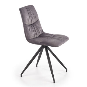 HALMAR K382 jedálenská stolička sivá / čierna