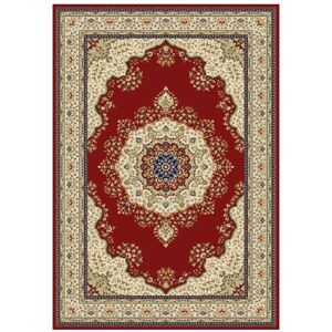 TEMPO KONDELA Kendra Typ 3 koberec 160x235 cm vínovočervená / orientálny vzor