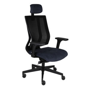 NABBI Mixerot BS HD kancelárska stolička s podrúčkami čierna