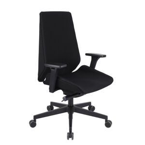 NABBI Munos B kancelárska stolička s podrúčkami čierna