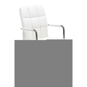 SIGNAL Q-022 kancelárska stolička biela