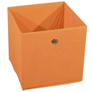 Skladací úložný box Winny - oranžová